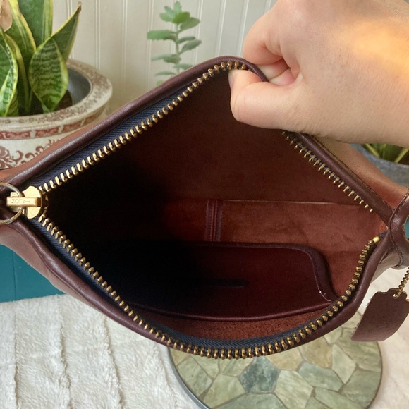 Coach Vintage Basic Bag Burgundy 9455 - Picture 11 of 15